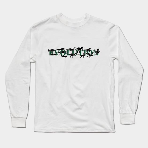 Evolution Long Sleeve T-Shirt by Volundz